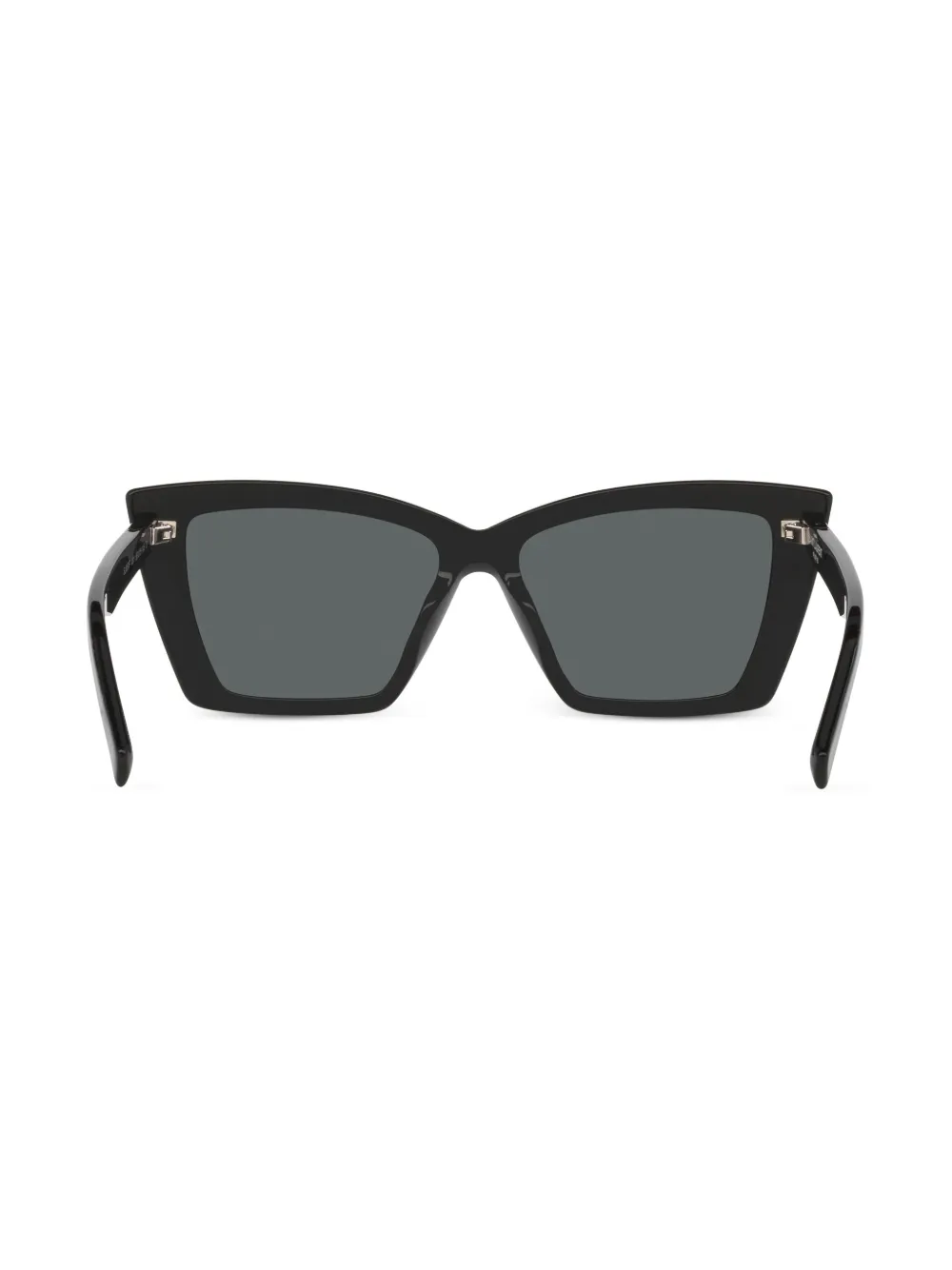 Saint Laurent Eyewear Zonnebril met cat-eye montuur Zwart