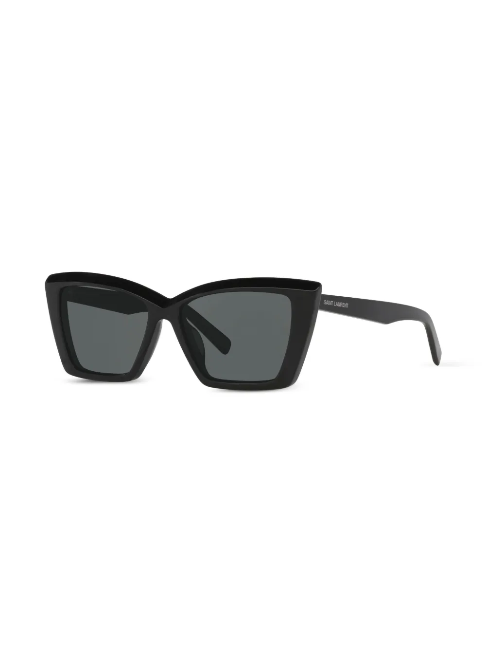 Saint Laurent Eyewear Zonnebril met cat-eye montuur Zwart