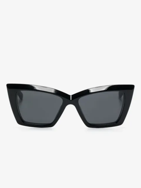Saint Laurent Eyewear lunettes de soleil à monture papillon imprimée