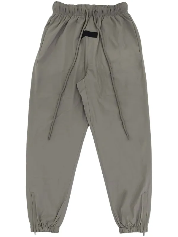Grey jogger trousers discount