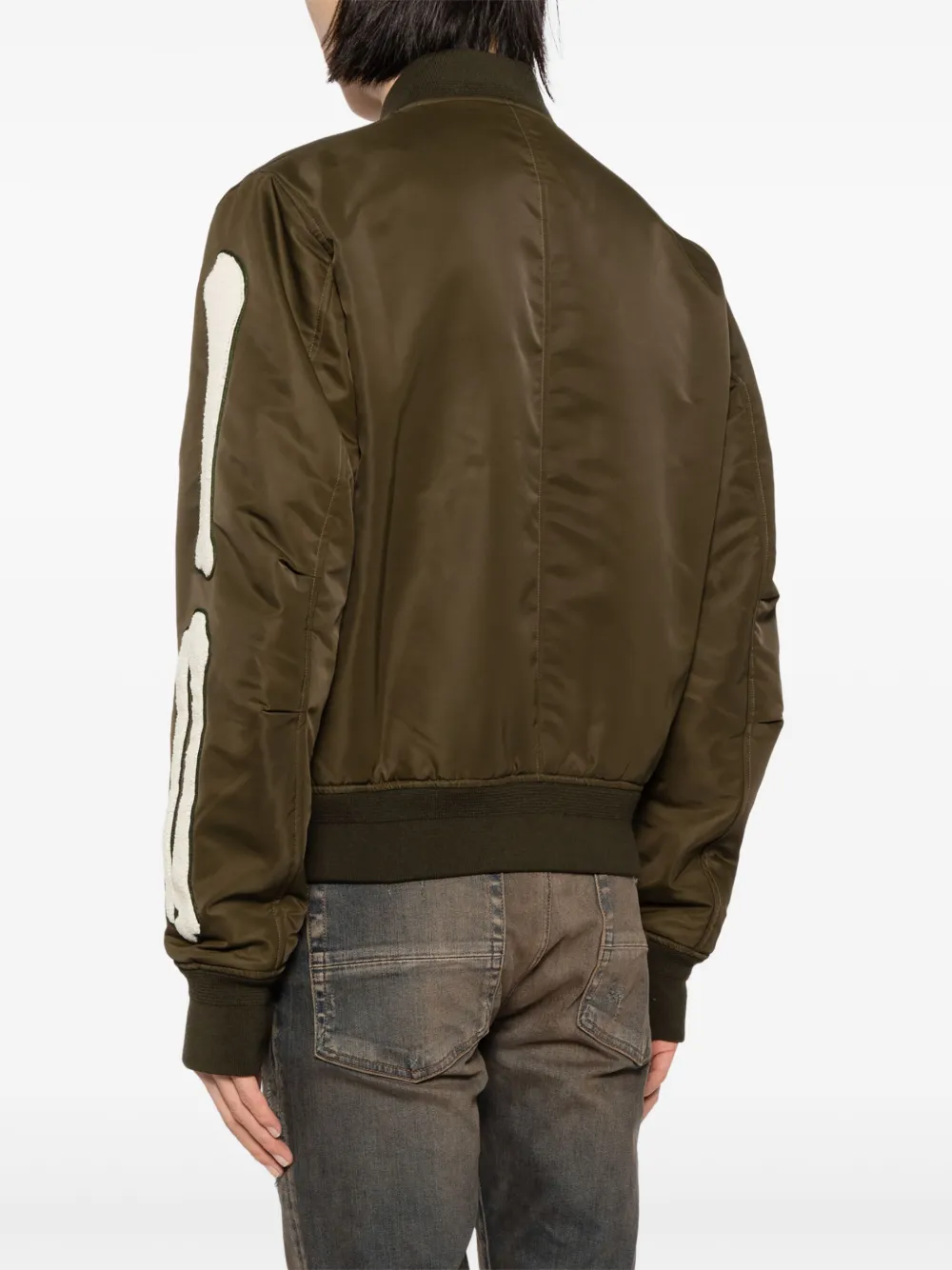 AMIRI Bones bomberjack Groen