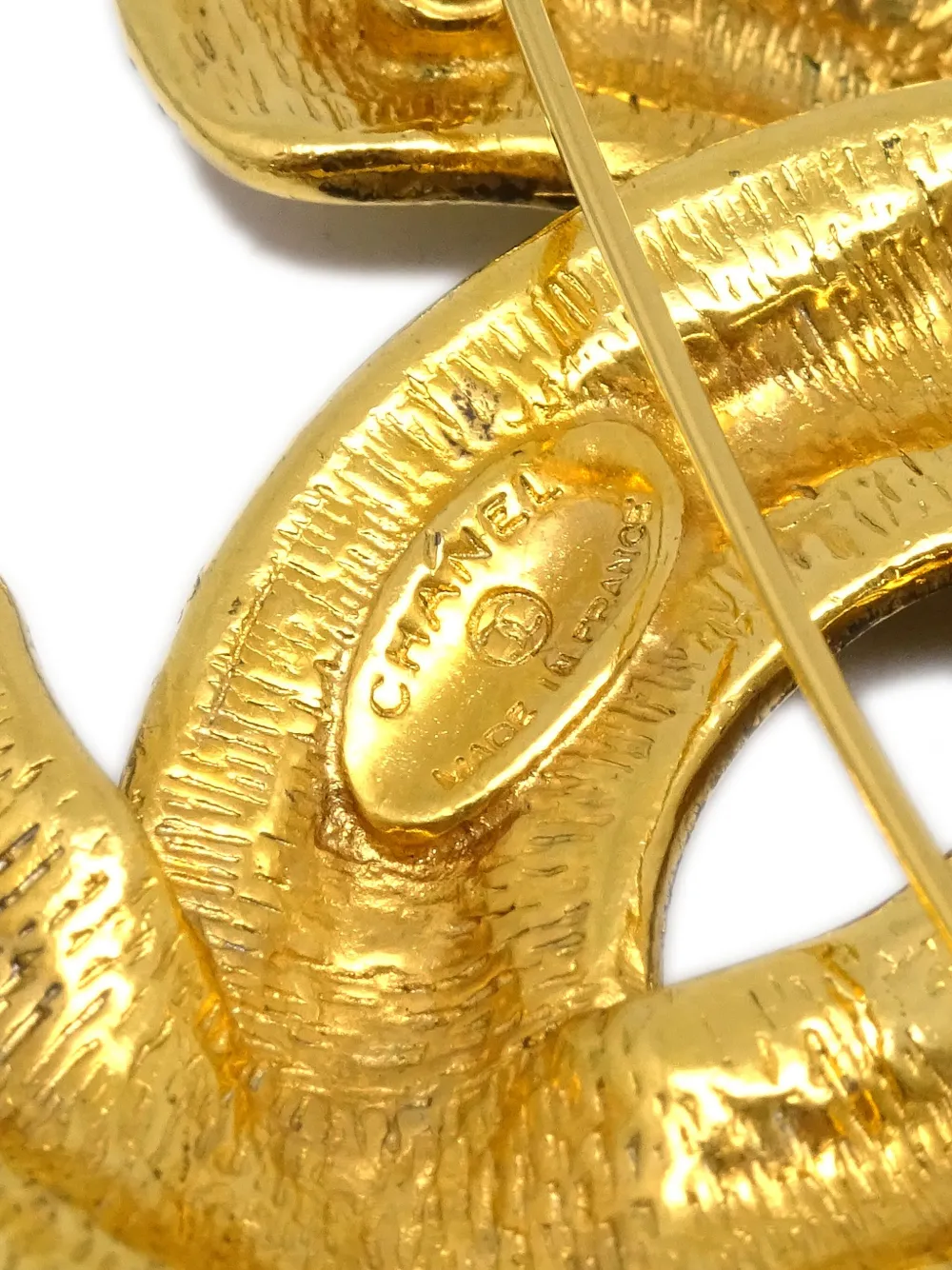 CHANEL Pre-Owned 1980-1990 ココマーク ブローチ | ゴールドトーン