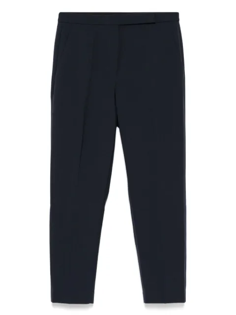 Theory pantalones slim estilo capri con tiro alto