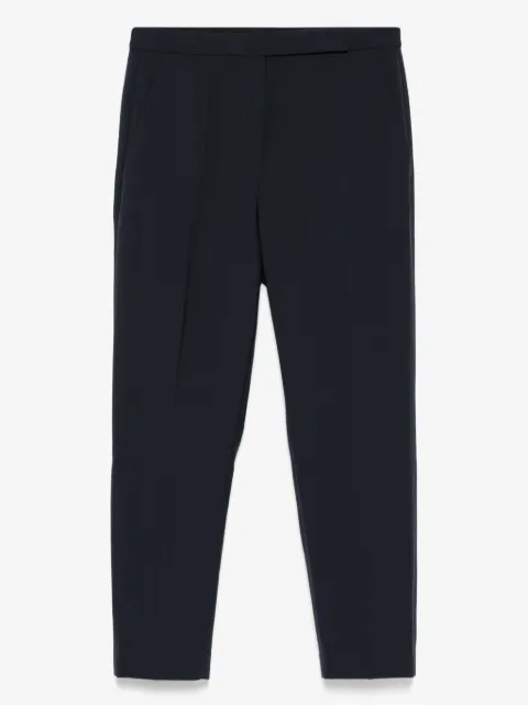 Theory high-waisted slim cropped trousers