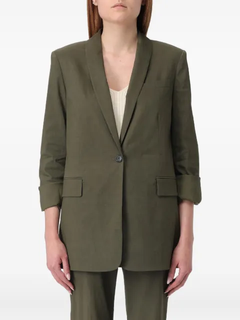 Theory single-button lapel jacket