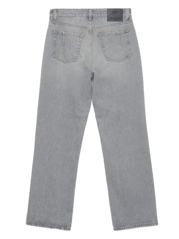 【関税込み】mfpen グレー ストレートカット ジーンズ パンツ Straight Cut Jeans 25S－10
