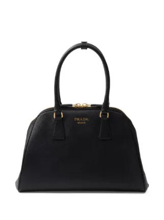 PRADA プラダ サフィアーノ ブラック ハンドバッグ