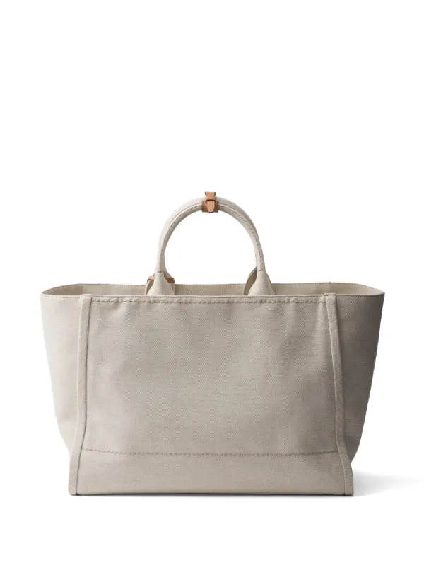 トートバッグ Prada Cotton And Linen Tote Bag Prada Linen Blend Tote Bag | Saks Fifth Avenue