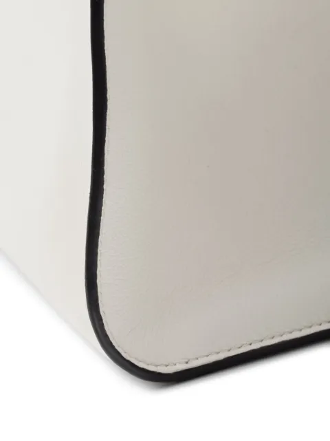 Prada medium logo-stamp leather tote bag 1BG538VOOO2CYS - 3
