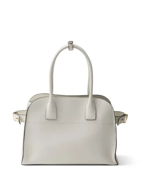 Prada medium logo-stamp leather tote bag 1BG538VOOO2CYS - 1