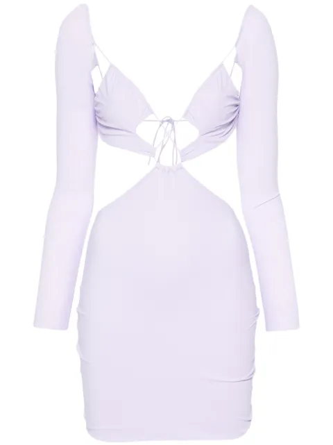 Amazuìn Azhar cut-out mini dress