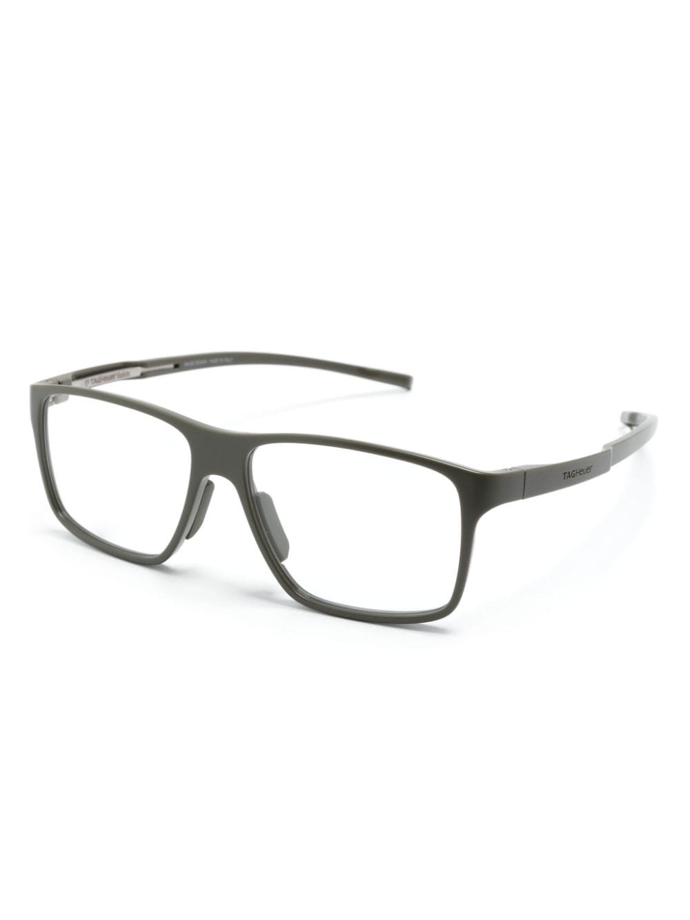 TAG Heuer square-frame glasses - Groen