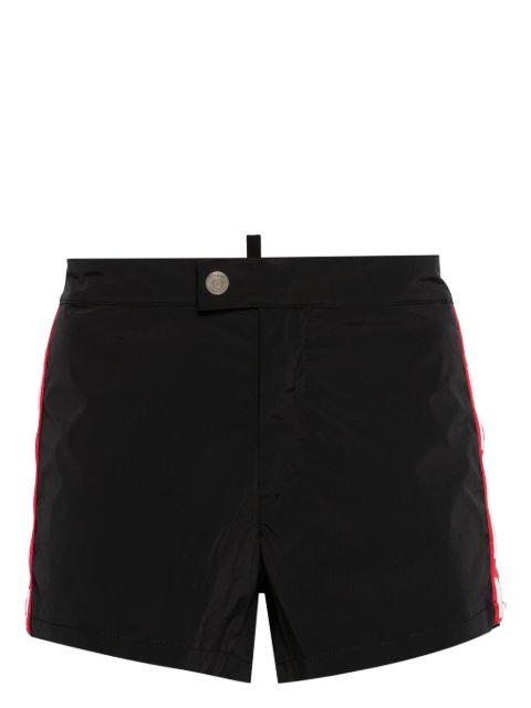 DSQUARED2 logo-tape swim shorts Men