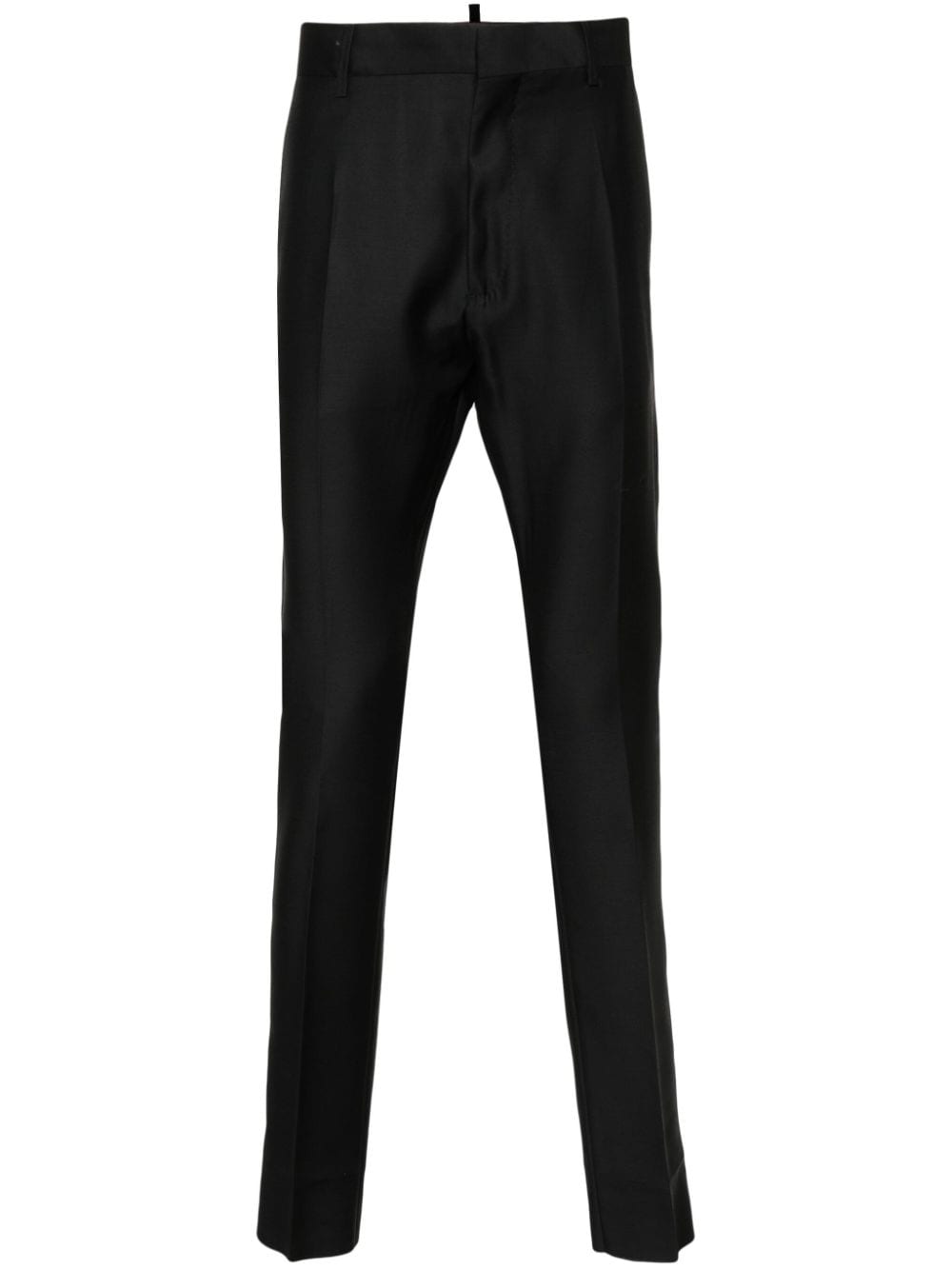 Shop Dsquared2 Slim-cut Tailored Trousers In Schwarz