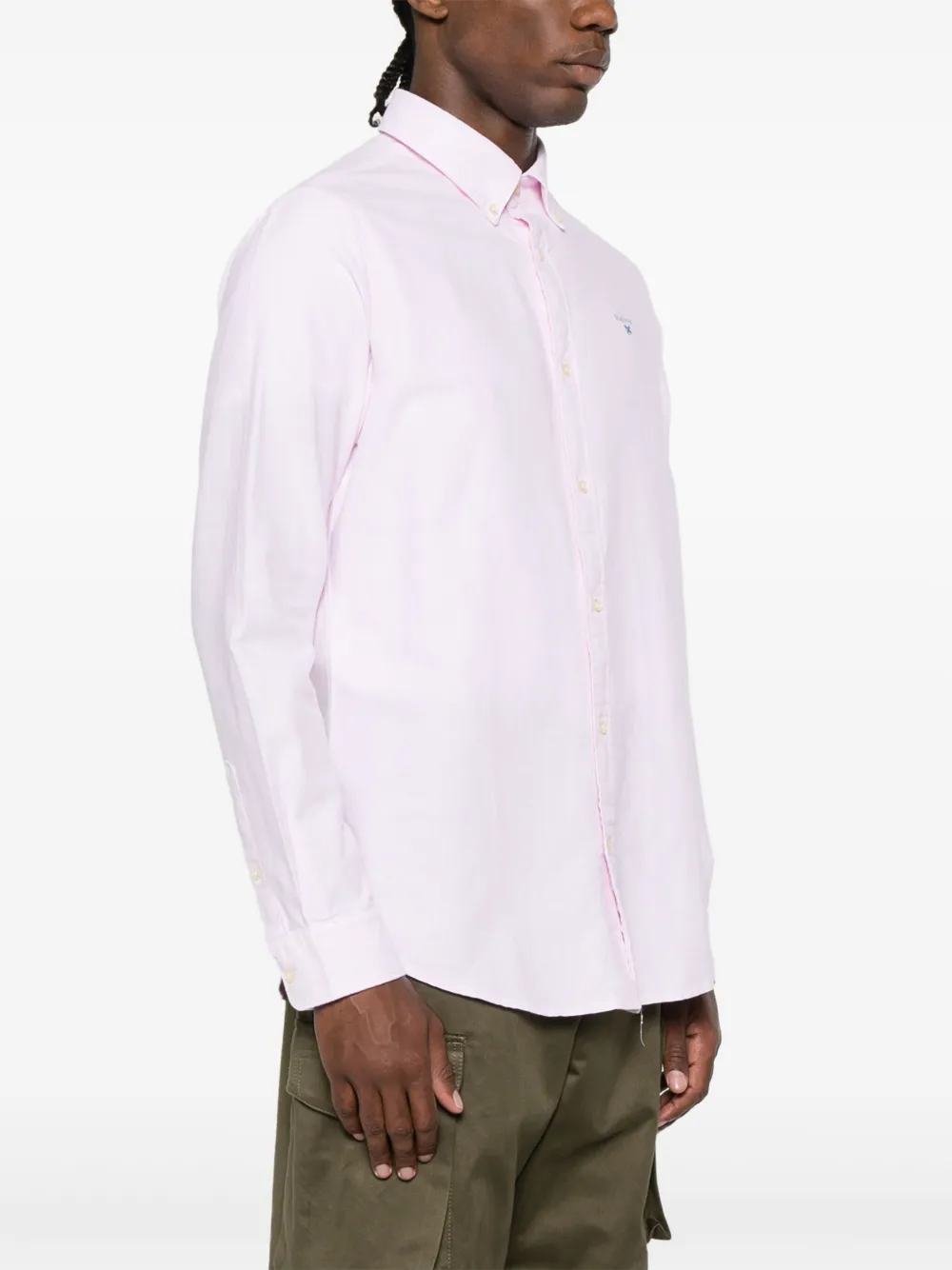 Barbour Gestreept overhemd Roze