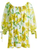 alice + olivia Artemis off-shoulder minidress - Yellow