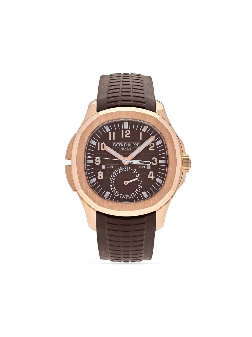 Patek Philippe 2021 プレオウンド アクアノート トラベルタイム 40.8mm | ブラウン | Image 1