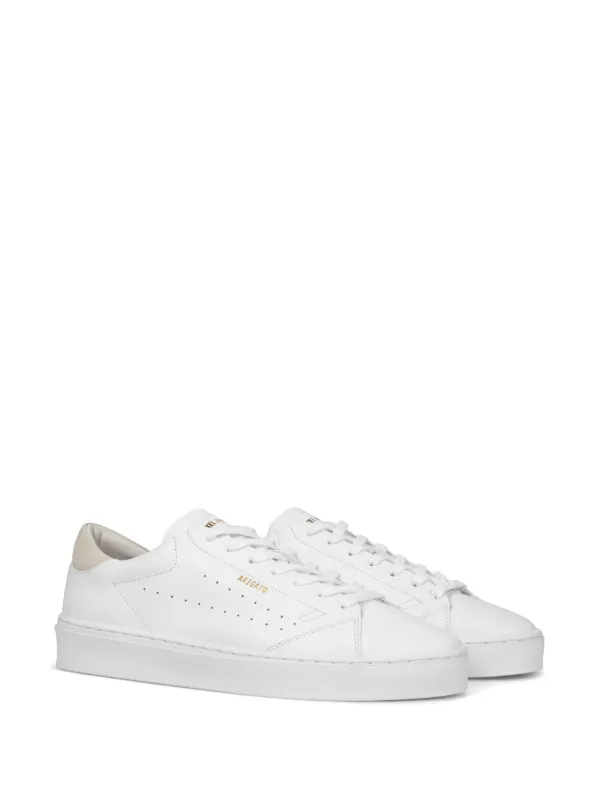 Axel Arigato Court Perforated Lace-Up Sneakers - White