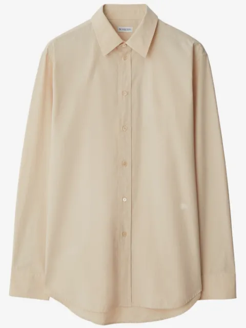 Burberry EDK-embroidered cotton shirt