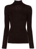 Maje wool-silk sweater - Brown