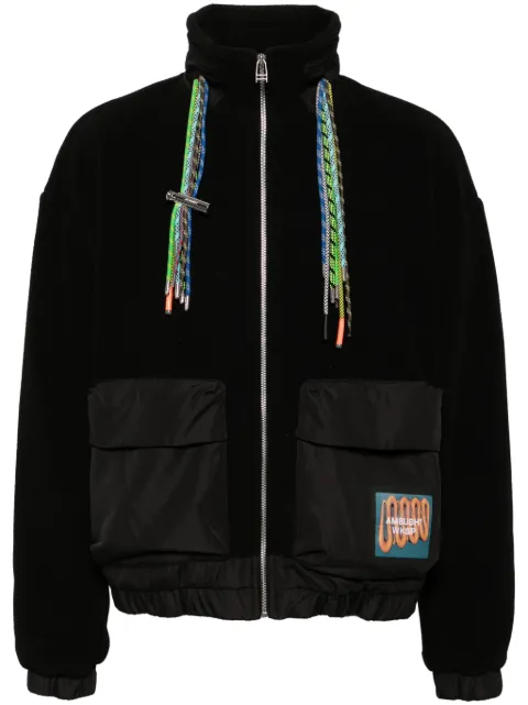 AMBUSH mock-neck fleece jacket