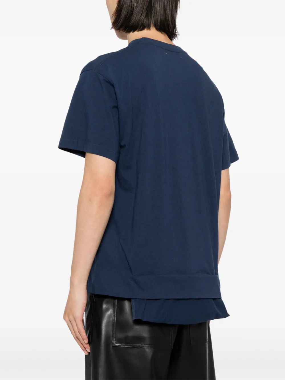 AMBUSH T-shirt met logopatch Blauw