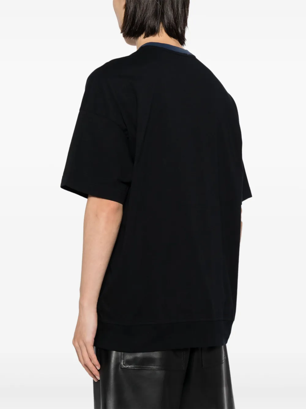 AMBUSH T-shirt met logopatch Blauw
