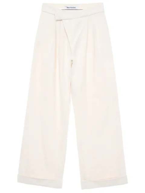 Won Hundred pantalones con tiro alto