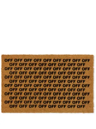 Off-White オフパターン ドアマット 50cm x 80cm | ニュートラル 