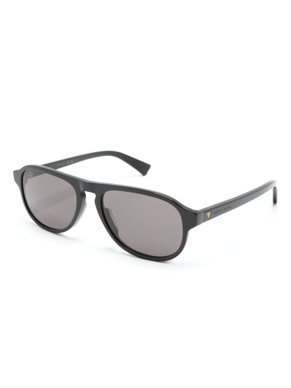 Bottega Veneta pilot-frame sunglasses - Zwart