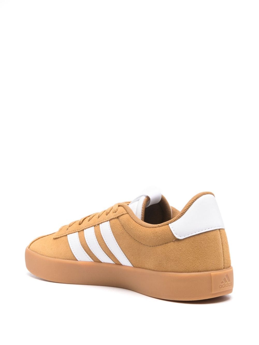 Shop Adidas Originals Vl Court 3.0 Suede Sneakers In Yellow