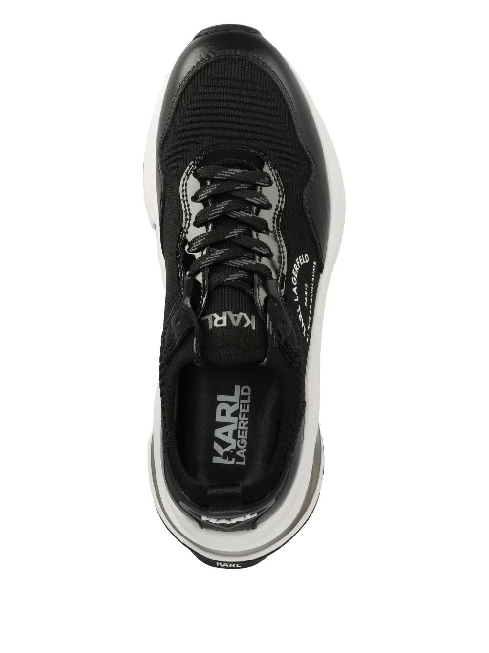 Karl Lagerfeld Lux Finesse trainers Black