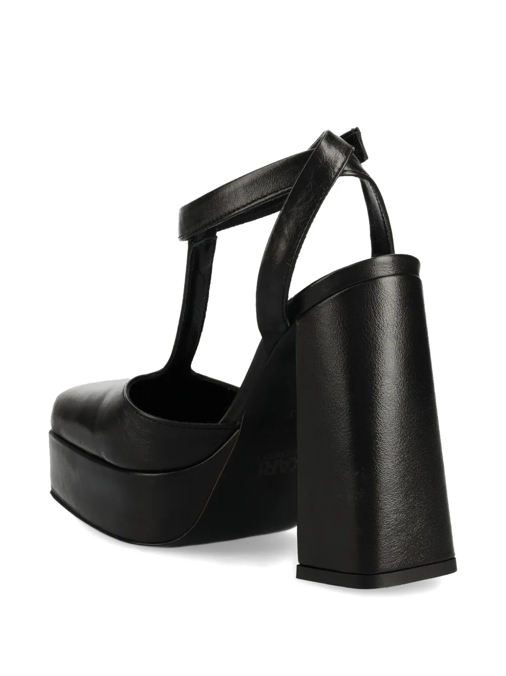 Karl Lagerfeld Jeans 120mm leather pumps Black