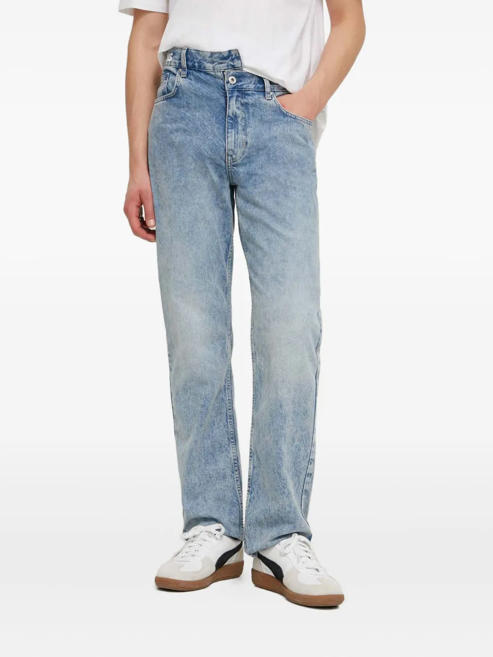 Karl Lagerfeld Jeans ロゴ ジーンズ - ブルー