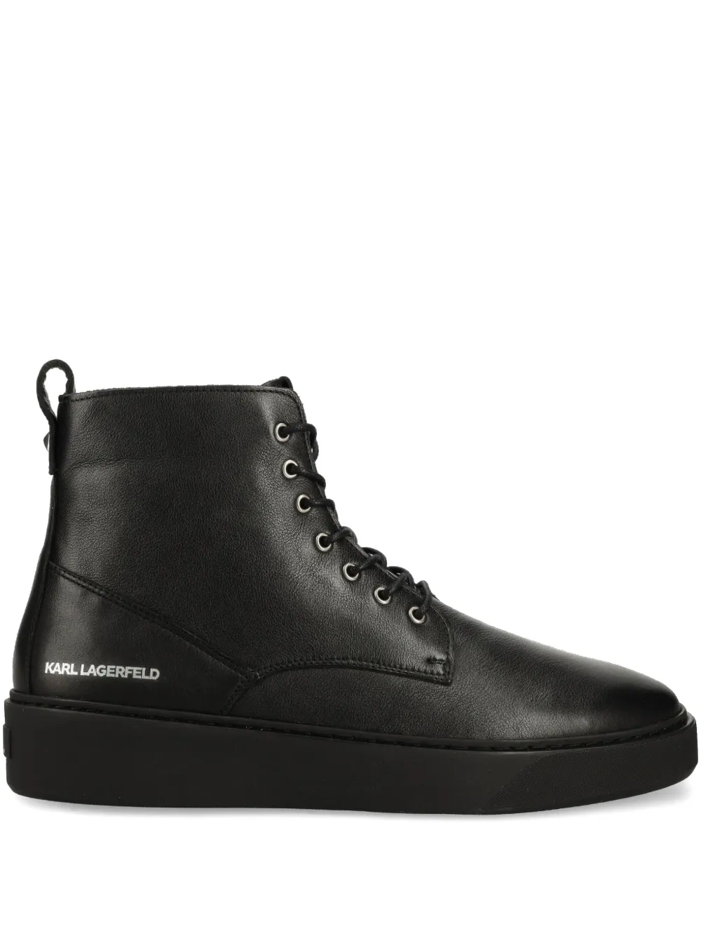 Karl Lagerfeld Flint boots Black