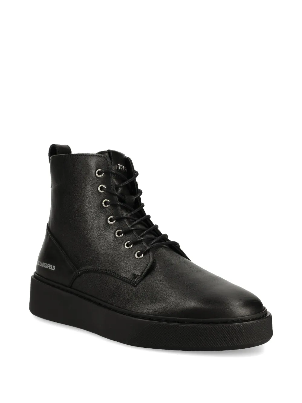 Karl Lagerfeld Flint boots Black