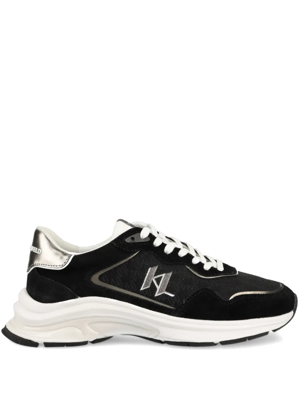 Karl Lagerfeld Lux Finesse trainers Black