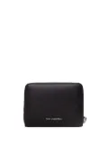 Karl Lagerfeld logo-lettering wallet - Black