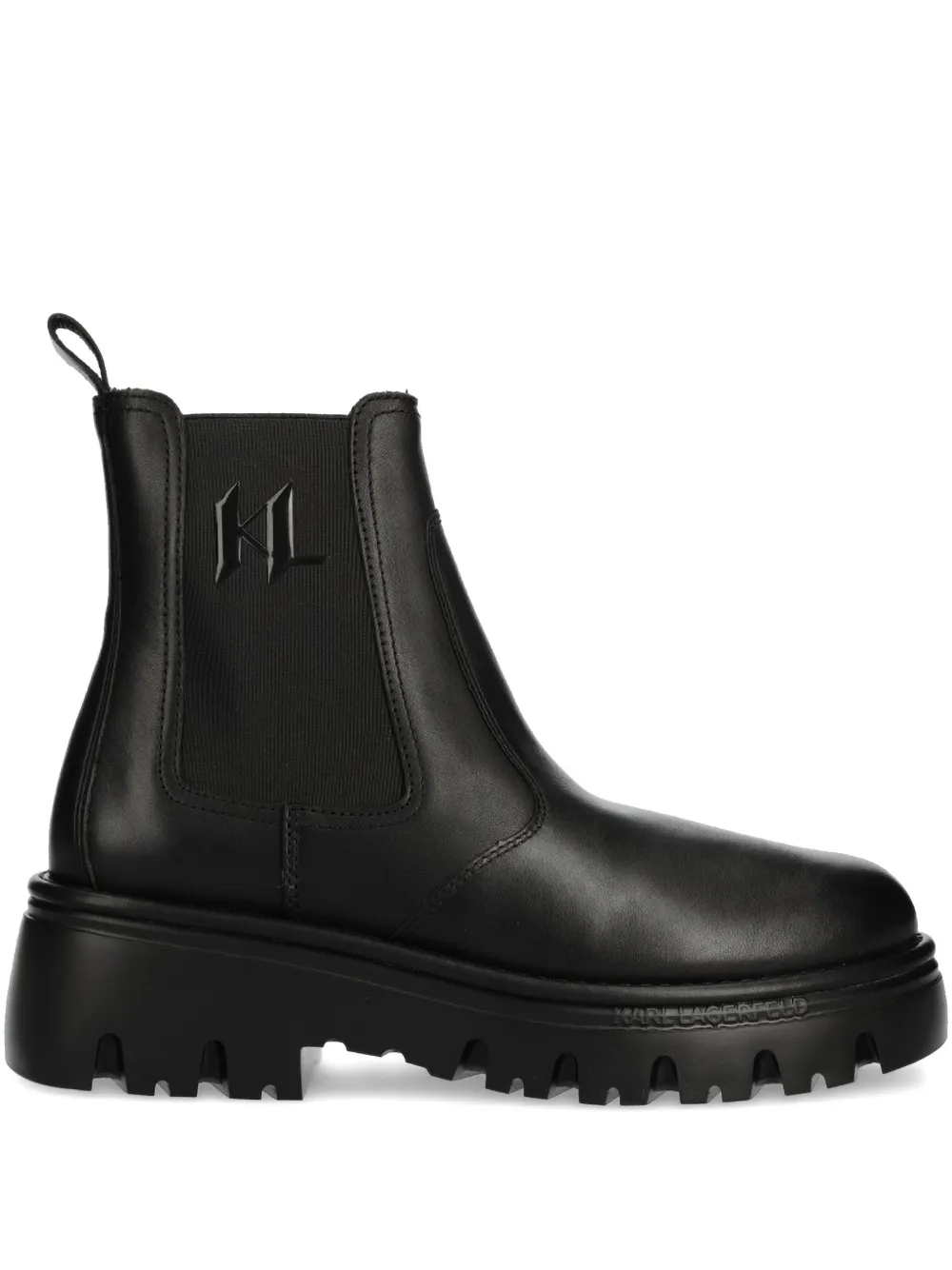 Karl Lagerfeld Kombat boots Black