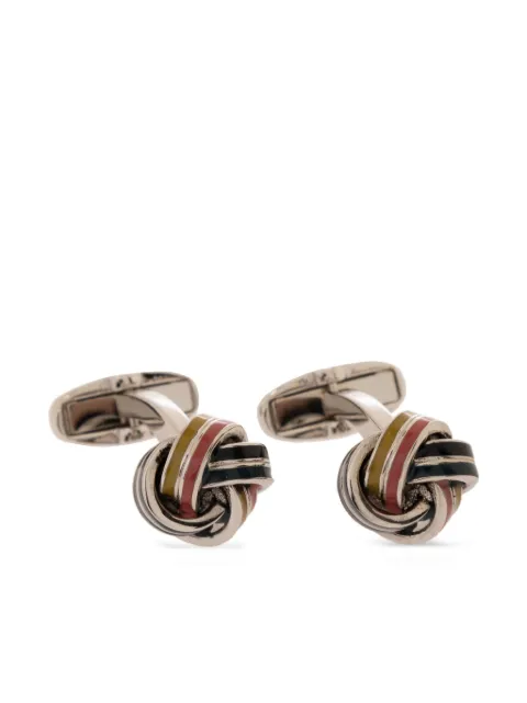 Paul Smith striped knot cufflinks 