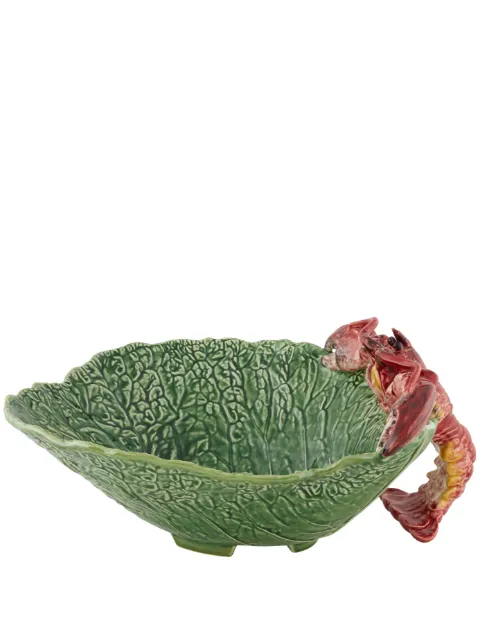 Bordallo Pinheiro Cabbage With Lobster salad bowl (33.2cm)