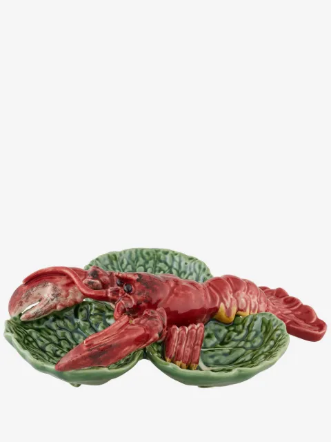 Bordallo Pinheiro Cabbage With Lobster small appetizer plate (24.8cm)