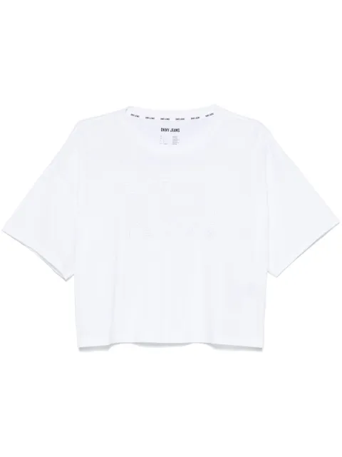 DKNY embroidered-logo T-shirt