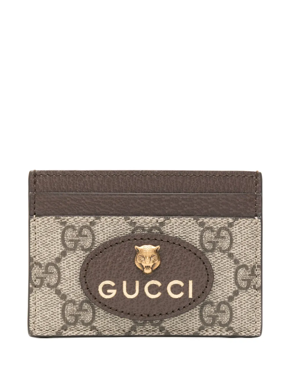 Gucci Neo Vintage GG Supreme pasjeshouder Beige