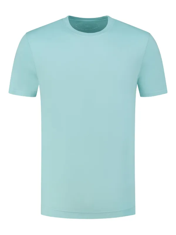 Fedeli Crew-neck T-shirt in Green