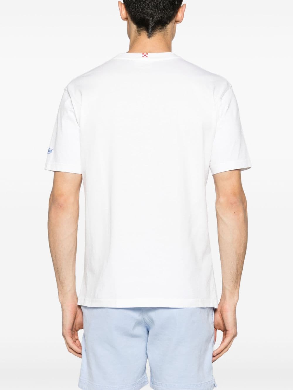 Shop Mc2 Saint Barth Tequila Boom Cotton T-shirt In White