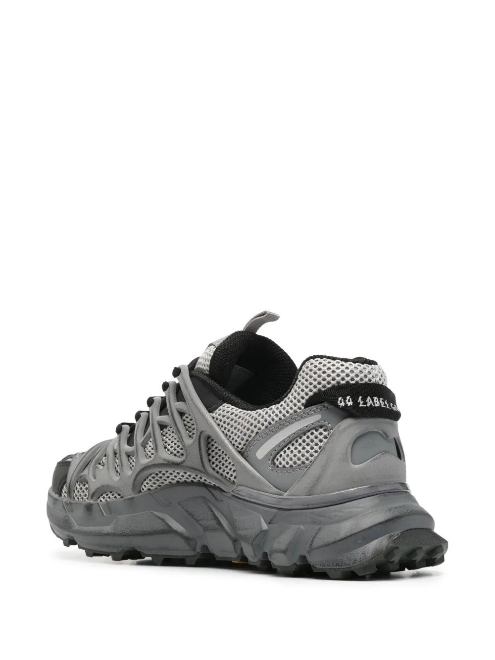 Shop 44 Label Group Symbiont 2 Mesh Sneakers In Grey