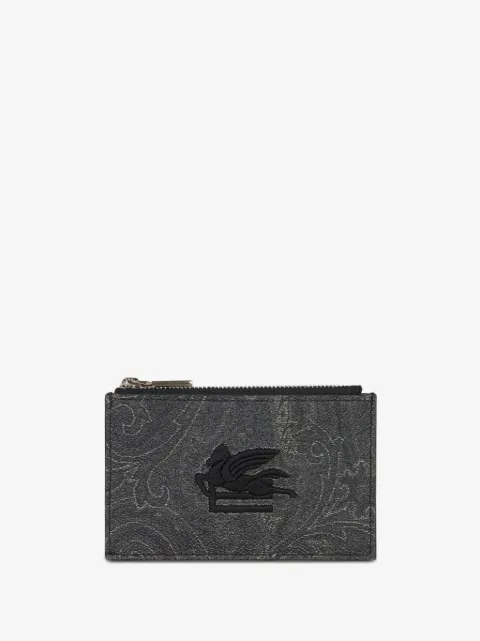 ETRO paisley coin-pocket wallet