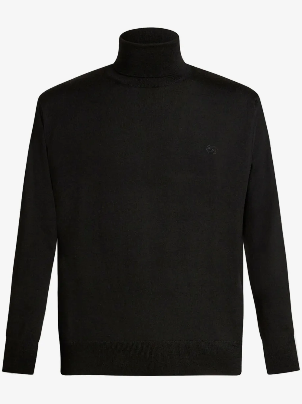 ETRO Pegaso-appliqué wool jumper | Black | Image 1
