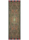 ETRO frayed paisley-jacquard scarf - Green
